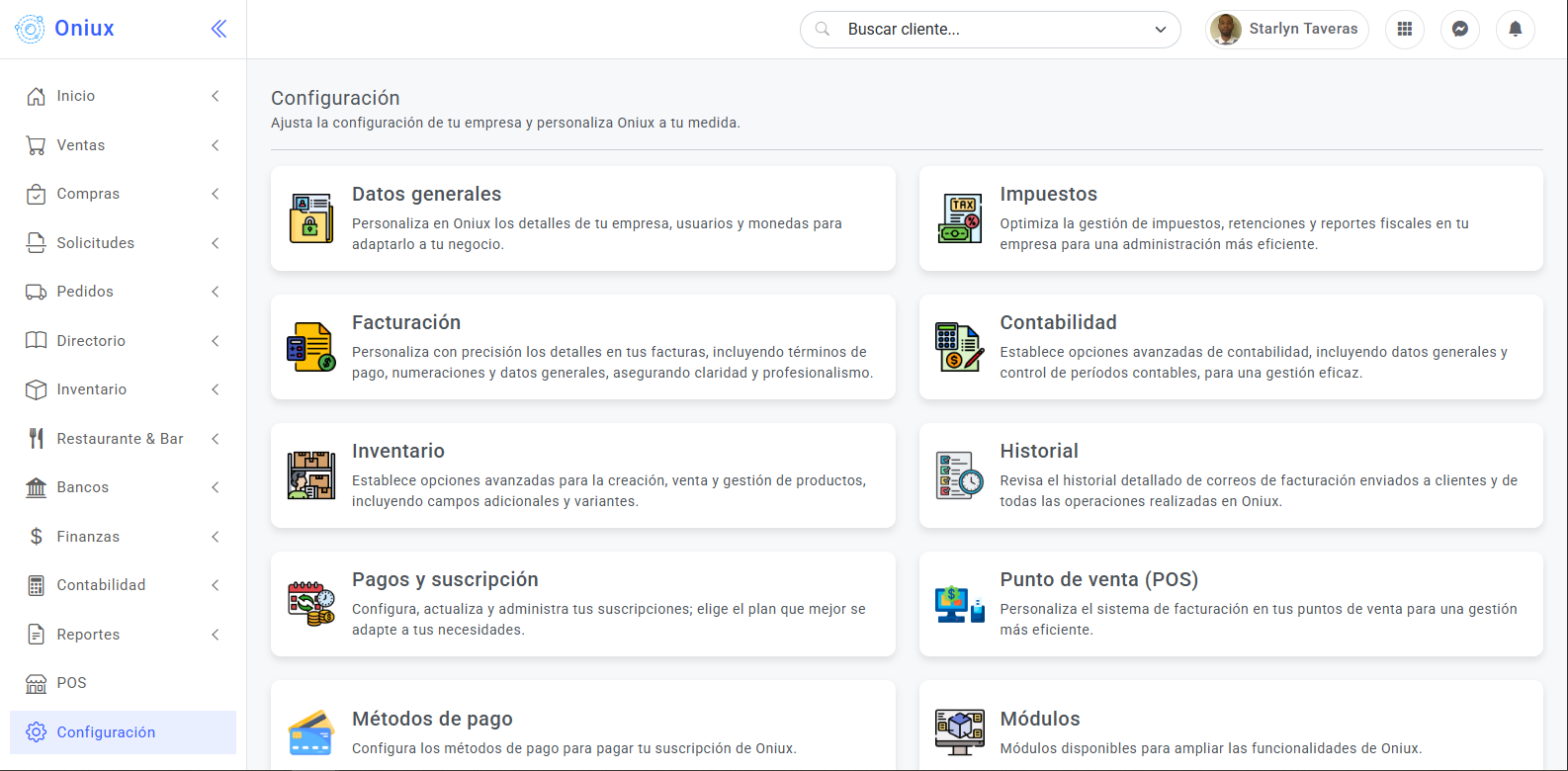 Plataforma Oniux 5